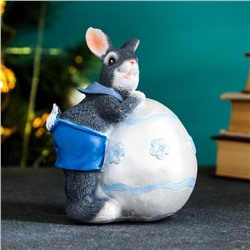 Фигура "Кролик мальчик с шаром" 13х11см