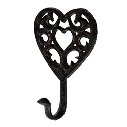 Крючок чугунный «Сердце» Blumen Haus 66062