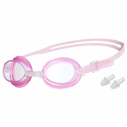Очки для плавания детские "Единорог", цвет розовый