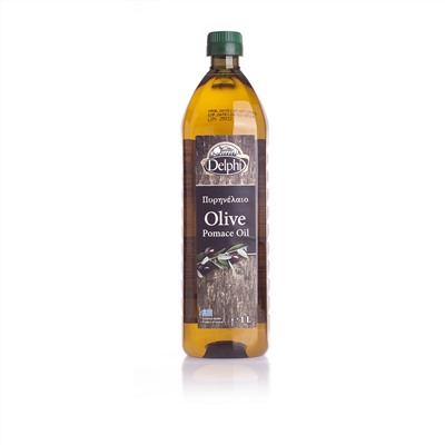 Оливковое масло Pomace DELPHI 1л рафинированное - для жарки