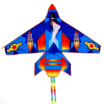 Воздушный змей «Самолёт», цвета МИКС