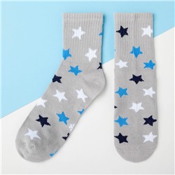 Носки детские KAFTAN «Звёзды», размер 14-16, цвет серый