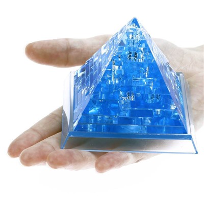 Yuxin 3D-Пазл "Египетская Пирамида" Crystal Puzzle, Синяя