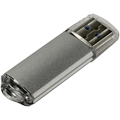 Память Smart Buy "V-Cut"  128GB, USB 3.0 Flash Drive, серебристый (металл. корпус )