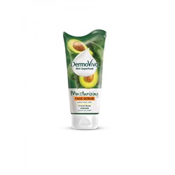 DABUR  Dermoviva Skin Superfood Avocado Moisturizing Face Scrub Скраб для кожи лица увлажняющий 150г