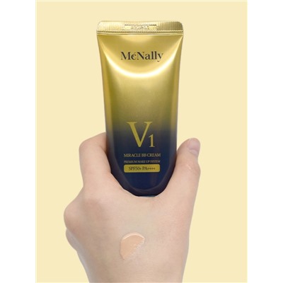 MCNALLY - BB КРЕМ УВЛАЖНЯЮЩИЙ С КОЛЛАГЕНОМ V1 MIRACLE BB CREAM, 50 МЛ