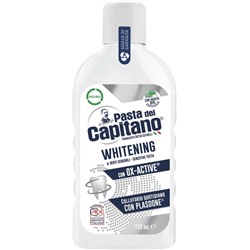 Pasta del Capitano Ополаскиватель для полости рта Whitening with OX-Active / Отбеливающий с активным кислородом 400 мл