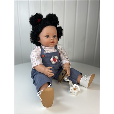 Кукла "Сьюзи", озвученная, брюнетка, в комбинезоне, 47 см, арт. 47029