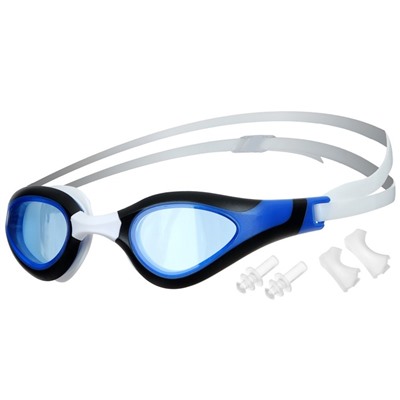 Очки для плавания ONLYTOP, беруши, набор носовых перемычек