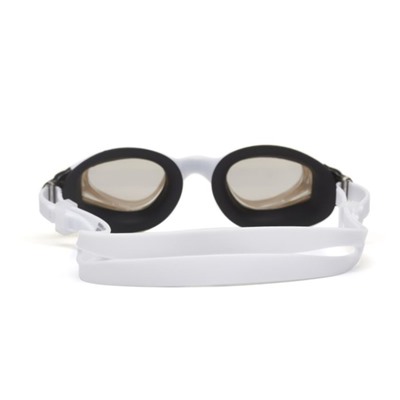 Очки для плавания Atemi N9303M, силикон, цвет белый/чёрный