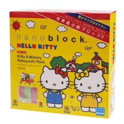 nanoblock Hello Kitty и Mimmy в парке