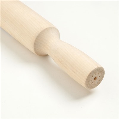 Скалка деревянная, берёза, 43×4.5 см