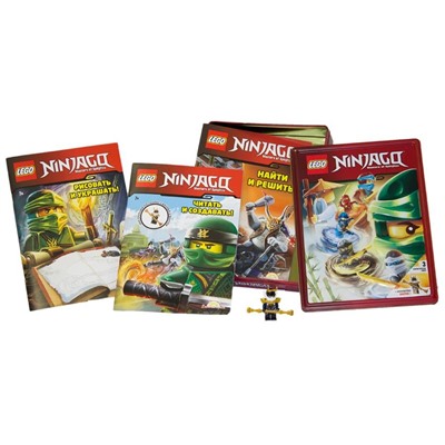 Комплект книг LEGO TIN-6703B Ninjago 3 шт.