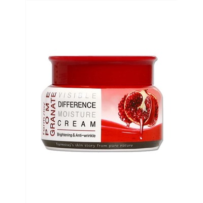 FARMSTAY - КРЕМ ДЛЯ ЛИЦА С ЭКСТРАКТОМ ГРАНАТА VISIBLE DIFFERERCE MOISTURE CREAM POMEGRANATE, 100 МЛ