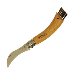 Нож грибника Opinel №8, нержавеющая сталь, рукоять бук, коробка, 001252