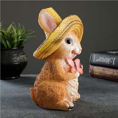 Копилка "Кролик в шляпе" 9х20см