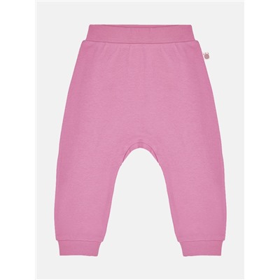 Пепельно-розовые штанишки для девочки