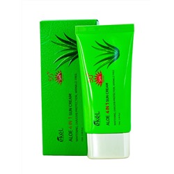 УЦЕНКА! EKEL - КРЕМ СОЛНЦЕЗАЩИТНЫЙ 4 В 1  С ЭКСТРАКТОМ АЛОЭ  ALOE 4 - IN - 1 SUN CREAM, 70 ML