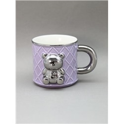 Кружка «Silver bear», purple (400 ml)