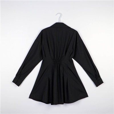Платье-рубашка SL, 40, чёрный
