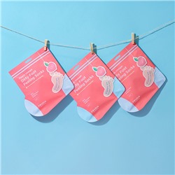 FRUDIA Маска-носочки для педикюра с ароматом персика (40г)