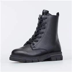752194-32 черный ботинки школьно-подростковые Нат. кожа