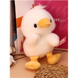 Мягкая игрушка "Cute duck", white, 21 см