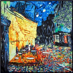 Винсент ван Гог | Платок "Ночная терраса"