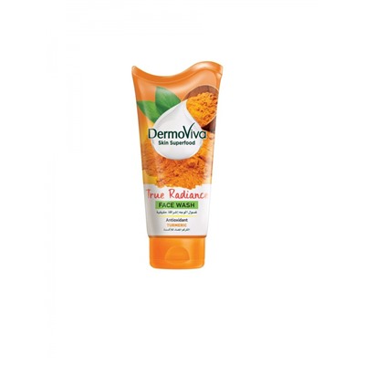 DABUR DERMOVIVA Skin Superfood Turmeric True Radiance Face Wash Средство для умывания для удаления черных точек на коже 150г