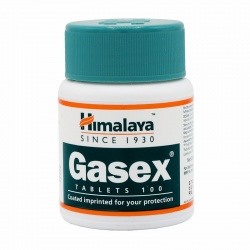 HIMALAYA Gasex Газекс для восстановления работы пищеварительной системы 100таб