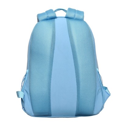 Рюкзак молодёжный Grizzly "Очертание", 40 х 29 х 20 см, эргономичная спинка, отделение для ноутбука, голубой