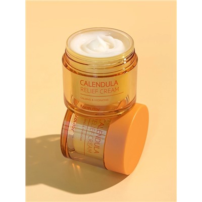 FARMSTAY - КРЕМ ДЛЯ ЛИЦА С ЭКСТРАКТОМ КАЛЕНДУЛЫ CALENDULA RELIEF CREAM, 80 МЛ