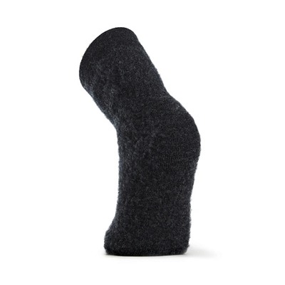 Носки детские из шерсти мериноса серии "-60°C" с начесом, цвет темно-серый