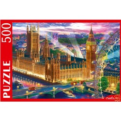Пазл «Панорама ночного Лондона», 500 элементов