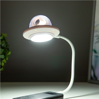 Подсветка для клавиатуры "Летающая тарелка" LED МИКС 7,5х10х35,5 см