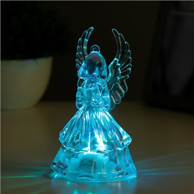 Ночник "Ангелок" LED 1Вт RGB 3хLR44 прозрачный 5,5х6х11см