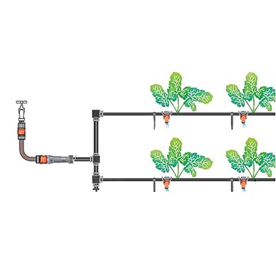 Комплект для капельного полива в теплице, «Базовый», GARDENA