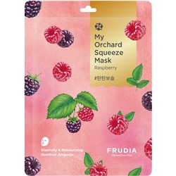 Тканевая маска для лица с малиной My Orchard Squeeze Mask Raspberry, 20 мл