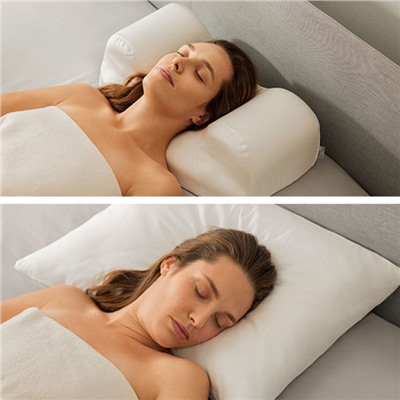 Анатомическая подушка-тренажер для сна на спине Aula в комплекте с одной наволочкой арт. 2006