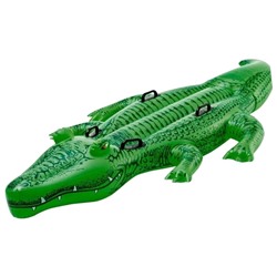 Игрушка для плавания «Аллигатор», с ручками, 203 х 114 см, от 3 лет, 58562NP INTEX