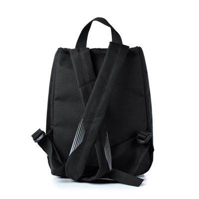 Рюкзак школьный, отдел на молнии, цвет черный 27х34,5х11,8см
