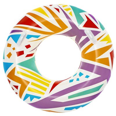 Круг для плавания «Геометрия», d=107 см, цвет МИКС, 36228 Bestway