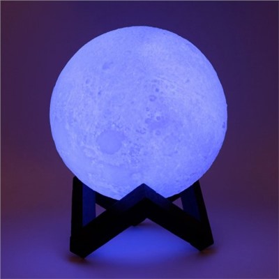 SFERO Лампа-ночник "Луна большая " (7 цветов) с пультом управления