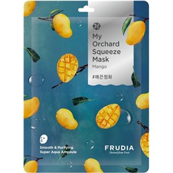 Тканевая маска для лица с манго My Orchard Squeeze Mask Mango, 20 мл
