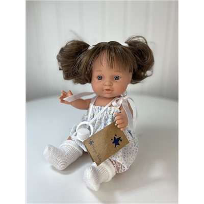 Кукла-пупс девочка в платье, брюнетка, 30 см, арт. 30000U-2