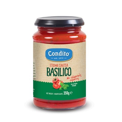 Соус томатный с базиликом, CONDITO 350г