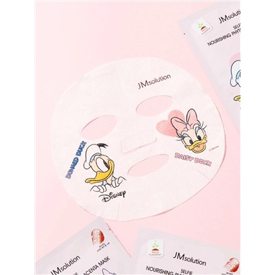 JMSOLUTION - МАСКА ТКАНЕВАЯ ДЛЯ ЛИЦА ПИТАТЕЛЬНАЯ С ЭКСТРАКТОМ ФИТОПЛАЦЕНТЫ SELFIE NOURISHING PHYTO PLACENTA MASK, 30 МЛ