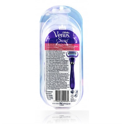 Gillette женский станок VENUS Swirl FlexBall (Станок + 1 кассета)