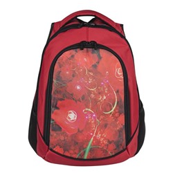 Рюкзак, красный, 360x430x140