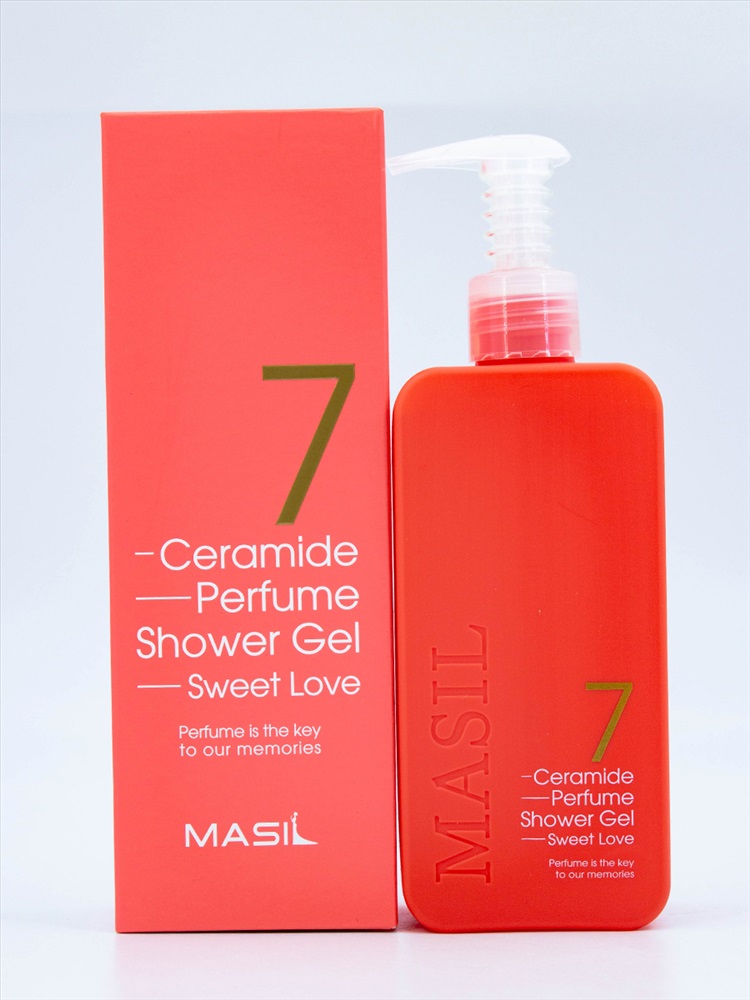 Masil 7 Ceramide Perfume Shower Gel Sweet Love. Perfumed Shower Gel. Perfumed Shower Cream. Masil 7 Ceramide Perfume Shower Gel Sweet Flower.